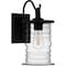 Quoizel Noland Outdoor Wall 1 Light Matte Black NAD8406MBK - alternate 2